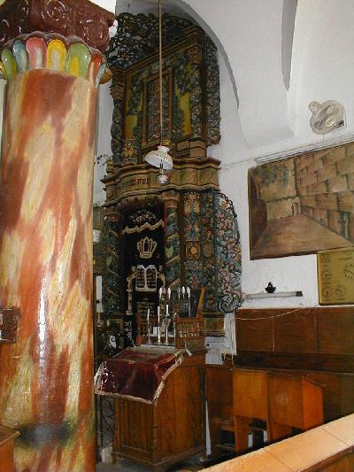 Interior of Ha'ari synagogue