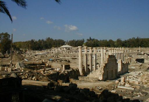 Ruins of Roman Beit Shean