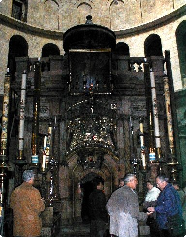The Holy Sepulchre itself