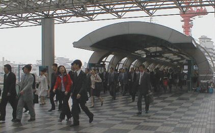 Entrance to the subway.