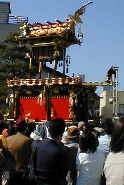 Marionette performance at Takayama matsuri
